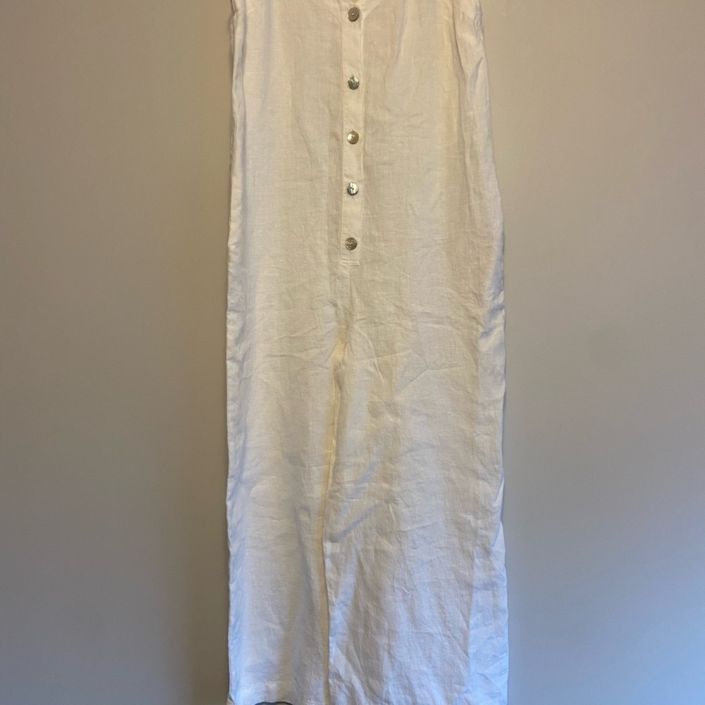 Wilfred white linen jumper
